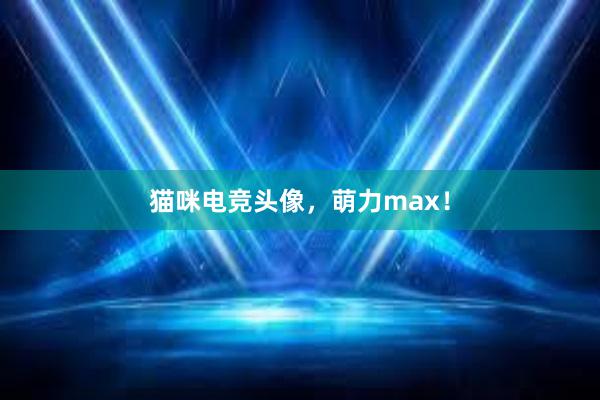 猫咪电竞头像，萌力max！